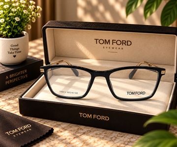 Tom Ford Black & Gold Premium Eyeglasses Frame
