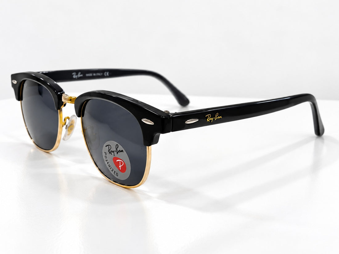 Ray-Ban Clubmaster Polarized Sunglasses – UV Protection